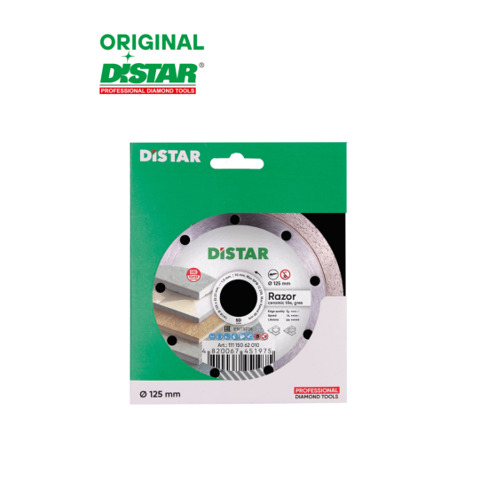 Ալմաստե կտրող սկավառակ 125 մմ Distar Razor 11115062010