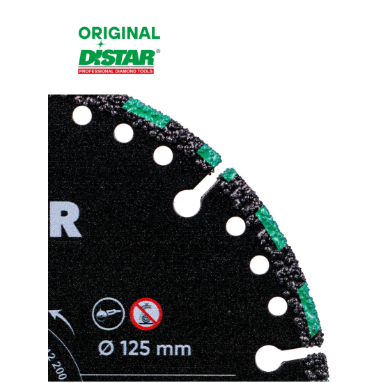 Ալմաստե կտրող սկավառակ  1A1RSS Rex 125х22.23х2.5 մմ DISTAR 89568442040