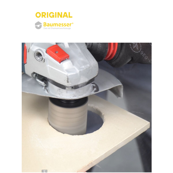 Ադամանդե հղկող կտրիչ Baumesser GF-V 50x50xM14 Contour PRO 910583552174