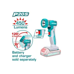 Լիթիում-իոնային աշխատանքային լամպ 20Վ TFSLI20311