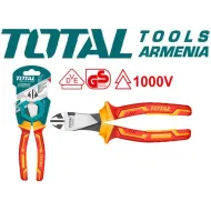 Դիէլեկտրիկ տափակաբերան աքցան (Հարթաշուրթ) 1000Վ 180մմ