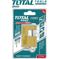 Հուսալի կախովի կողպեք արույրից (լատուն) 60մմ