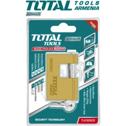 Հուսալի կախովի կողպեք արույրից (լատուն) 60մմ