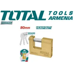 Հուսալի կախովի կողպեք արույրից (լատուն)