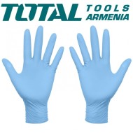 Նիտրիլային ձեռնոցներ L 100հատ