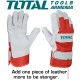 Leather gloves 10.5