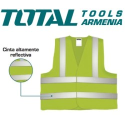 Արտացոլող ժիլետ դեղին XL