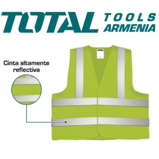 Արտացոլող ժիլետ դեղին XL
