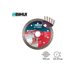 Ալմաստե սկավառակ BIHUI B-TURBO, 125x1,4մմ, DCCT125