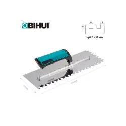 Гребенка BIHUI 320*120мм, зуб 8мм, арт.PTSL08