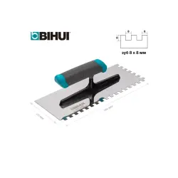 Гребенка BIHUI 280*115мм, зуб 8мм, арт.PTSS08