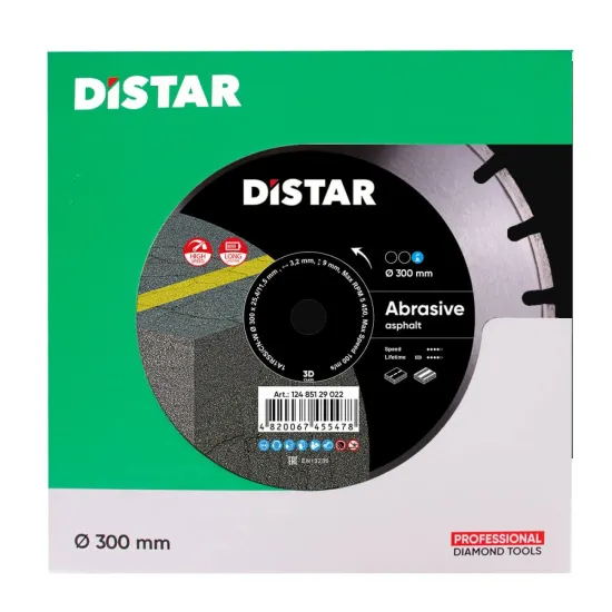 Ալմաստե կտրող սկավառակ 300 մմ Distar Bestseller Abrasive 13085129022
