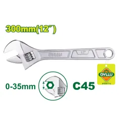 Կարգավորվող բանալի DYLLU DTAW1112 300մմ