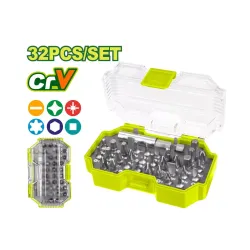 Պտուտակադարձիչի բիթերի հավաքածու (32 դետալ) DYLLU DTBS3B32 25մմ