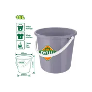 Պլաստիկ դույլ DYLLU DTBU1318 355x250x313մմ