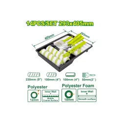 Ներկի խոզանակների հավաքածու DYLLU DTCB3H13 405x293մմ