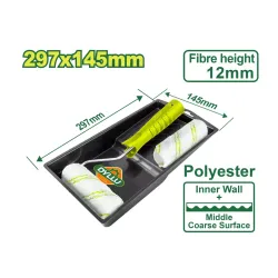 Գլանաձև խոզանակ՝ 4-ը 1-ում DYLLU DTCB3H34 297x145մմ