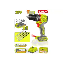 Կոմպակտ անխոզանակ մարտկոցային հարվածային գայլիկոնիչ DYLLU DTCDP5282