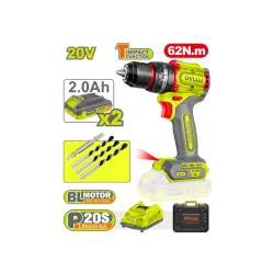 Հարվածային պտուտակադարձիչ մարտկոցային 20Վ 62Նմ DYLLU DTCDP6281