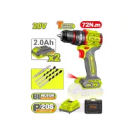 Հարվածային պտուտակադարձիչ մարտկոցային 20Վ 72Նմ DYLLU DTCDP7281