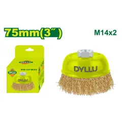 Մետաղական խոզանակ՝ բաժակով DYLLU DTCE1401 75մմ