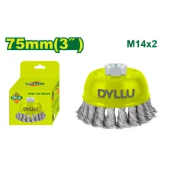 Մետաղական խոզանակ՝ բաժակով DYLLU DTCE2401 75մմ