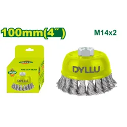 Մետաղական խոզանակ՝ բաժակով DYLLU DTCE2402 100մմ