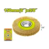 Խոզանակ-գլխիկ մետաղալարով 150մմ 5/8
