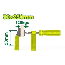 F-աձև ամրակ DYLLU DTCP2153 50x250մմ
