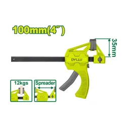 Արագ սեղմվող ամրակ DYLLU DTCP4374 100մմ