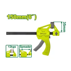 Արագ սեղմվող ամրակ DYLLU DTCP4376 150մմ