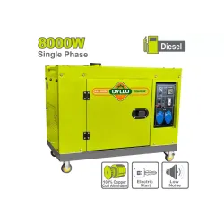 Դիզելային գեներատոր անաղմուկ 8 կՎտ DYLLU DTDG2A100