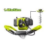 Հող փորող գործիք DYLLU DTDZ1A52-1 1.4կՎտ