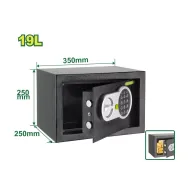 Էլեկտրոնային սեյֆ DYLLU DTEB1525 19լ