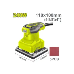 Հղկող մեքենա 240Վտ 110x100մմ DYLLU DTFA1503