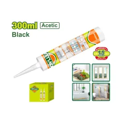 Սիլիկոնե հերմետիկ քացախային սև DYLLU DTGQ2T33 300մլ