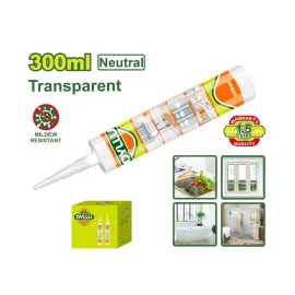 Սիլիկոնե հերմետիկ նեյտրալ թափանցիկ DYLLU DTGQ2T52 300մլ