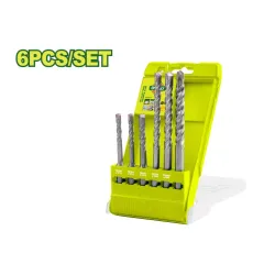 Հարվածային գայլիկոնների հավաքածու SDS Plus (6 հատ) DYLLU DTHD6B06 6-12մմ