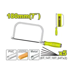 Ձեռքի նրբասղոց 180 մմ DYLLU DTHF5107