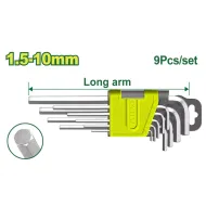 Վեցանկյուն բանալիների (9 հատ) հավաքածու DYLLU DTHK1291 1.5-10մմ