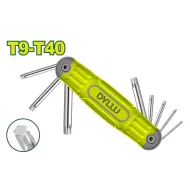 Աստղաձև բանալիների ծալովի հավաքածու 8 հատ DYLLU DTHK3281 T9-T40