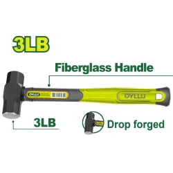 Մուրճ (կռան) DYLLU DTHM4303 1300գր