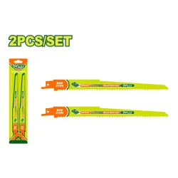 Սուսերավոր սղոցի փայտի դանակների (2 հատ) հավաքածու DYLLU DTJT1111DF 225մմ