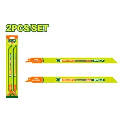 Սուսերավոր սղոցի մետաղի դանակների (2 հատ) հավաքածու DYLLU DTJT1225VF 300մմ