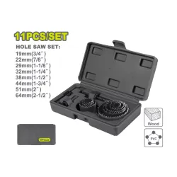 Սղոցաձև ծակիչների հավաքածու փայտի 11 հատ DYLLU DTKJ4411