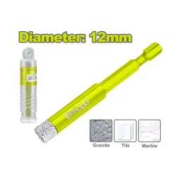 Թագագլխիկ ալմաստե զոդված 12մմ DYLLU DTKJ5K12