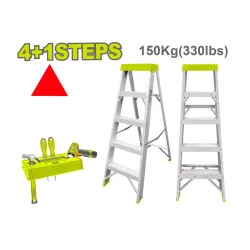 Սանդուղք միակողմանի 4+1 քայլ, 150 կգ DYLLU DTLD2H04