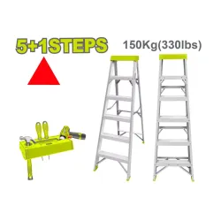 Սանդուղք միակողմանի 5+1 քայլ, 150 կգ DYLLU DTLD2H05