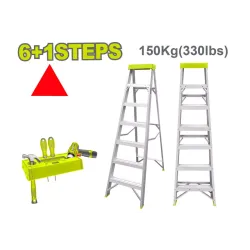 Սանդուղք միակողմանի 6+1 քայլ, 150 կգ DYLLU DTLD2H06