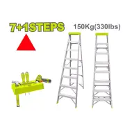 Սանդուղք միակողմանի 7+1 քայլ, 150 կգ DYLLU DTLD2H07